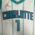 Charlotte Hornets 21/22 ASSOCIATION EDITION - Branca JORDAN 75 Anos na internet