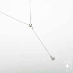 COLLAR PLATA 925 Y CUBIC - comprar online