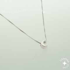 COLLAR PLATA 925 LUA - comprar online