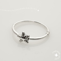 PULSERA PLATA INFLADA STARFISH 1