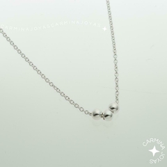 COLLAR PLATA 925 LINA - comprar online