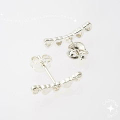 AROS HEARTLINE PLATA Y CUBIC