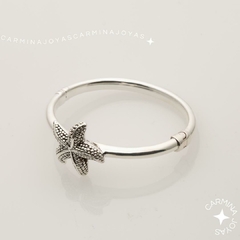 PULSERA PLATA INFLADA STARFISH 3