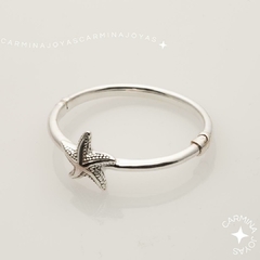 PULSERA PLATA INFLADA STARFISH 3