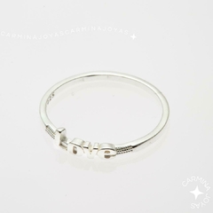 ANILLO LOVE PLATA 925