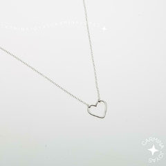 COLLAR PLATA 925 MILEY - comprar online