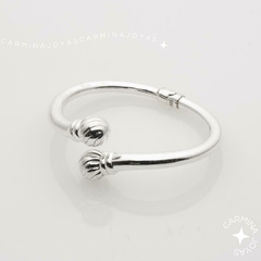 PULSERA PLATA INFLADA CHEST