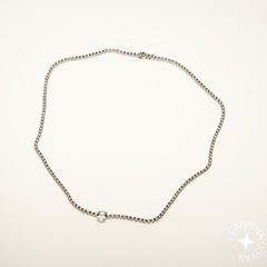 COLLAR PLATA 925 Y CUBIC HELENA - comprar online