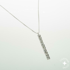 COLLAR PLATA 925 Y CUBIC NEBRASKA - comprar online