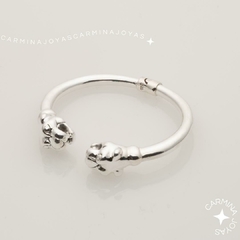 PULSERA PLATA INFLADA PANTHER