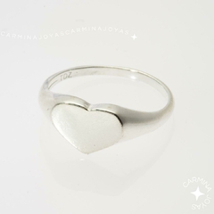 ANILLO HEART PLATA 925