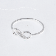 anillo plata 925 y cubic