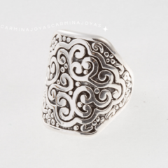 ANILLO PLATA INFLADA CLEOPATRA