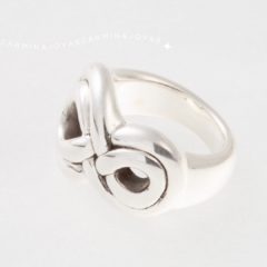 ANILLO PLATA INFLADA INFINITO - comprar online