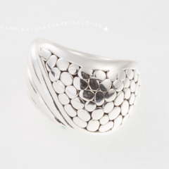 ANILLO PLATA INFLADA DUBLIN - comprar online