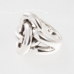 ANILLO PLATA INFLADA NINA - comprar online