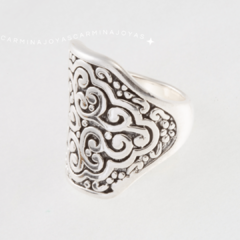 ANILLO PLATA INFLADA CLEOPATRA - comprar online