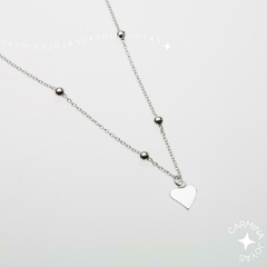 COLLAR PLATA 925 MIA - comprar online