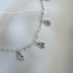 CHOKER/COLLAR PLATA 925 Y CUBIC - carmina