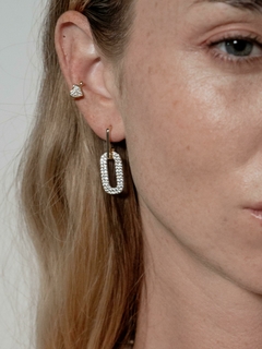 EAR CUFF LOVE - MORAVIA CRISTAL (UNIDAD)