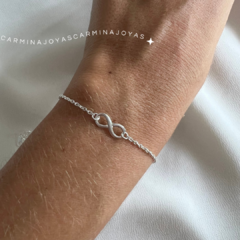 PULSERA PLATA 925 INFINITO