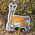 Sticker Clear Guanaco