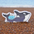 Sticker Clear Orca