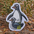 Sticker Clear Pingüinos