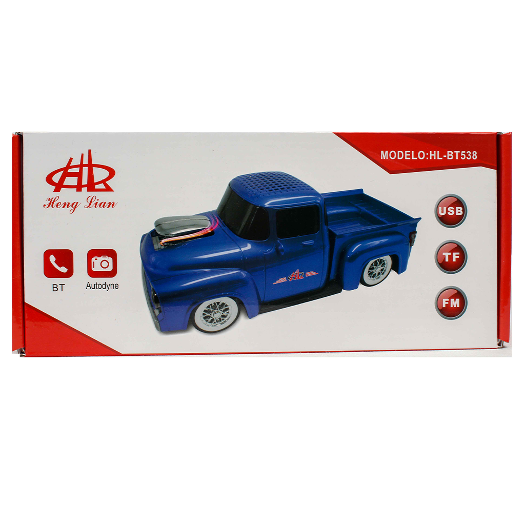 Bocina bluetooth heng lian con forma de coche carro tipo deportivo con luz  de colores y ranuras para sd , variedad de colores / bt011 – Joinet