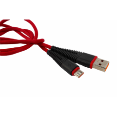 Cable de datos mcro USB universal V8 recubierto de tela CABV5639 en internet