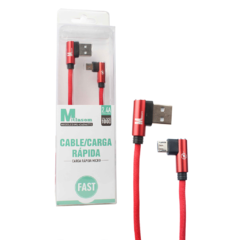 Cable de datos micro USB V8 entrada L CABV6775 - Heng Lian