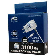 Cargador LED micro USB V8 CARG5789 - tienda en línea