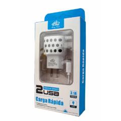 Cargador LED micro USB V8 diseño de polka dots CARG5823 - Heng Lian