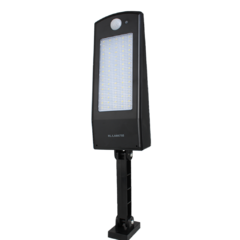 Lampara suburbana con panel solar y sensor de movimiento LAM6755