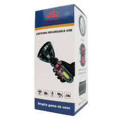 Lámpara de mano portable con faro ancho LAM9158