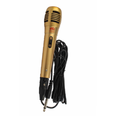 Micrófono dorado MIC6337 - comprar en línea