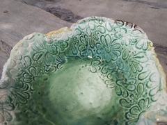 Cuenco fuente cerámica artesanal 24 x 6cm en internet