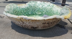 Cuenco fuente cerámica artesanal 24 x 6cm