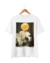Camiseta branca Black tshirt Bacchus Baloon Smiley 100% algodão Artilo