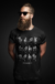 Camiseta libras for life (fuck this shit) preta 100% algodão com modelo masculino