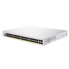 Switch Cisco Business 350 Series administrado, 48-port GE, PoE, 4x1G SFP (CBS350-48P-4G)