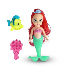 Boneca Ariel Sereia com Linguado e Acessórios - comprar online