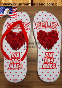 Chinelos Personalizados - Feliz Dia Das Mães na internet