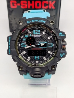 Relógio G-Shock Mudmaster Preto P/Azul- 100% Funcional