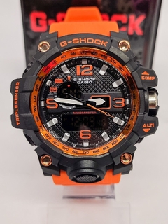 Relógio G-Shock Mudmaster Preto P/Laranja- 100% Funcional