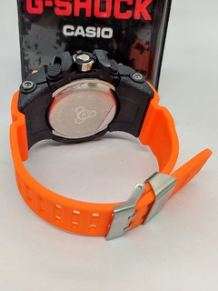 Relógio G-Shock Mudmaster Preto P/Laranja- 100% Funcional - Triunfo Americano Moda Fashion - Tênis de Qualidade