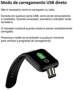 Relógio Smartwatch Inteligente D20 Android e IOS - Triunfo Americano Moda Fashion - Tênis de Qualidade