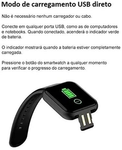 Imagem do Relógio Smartwatch Inteligente D20 Android e IOS