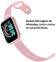 Relógio Smartwatch Inteligente D20 Android e IOS - Triunfo Americano Moda Fashion - Tênis de Qualidade