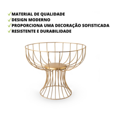 Fruteira Armazenamento de Frustas Estilo Modernos e Elegante - Marina Decorações